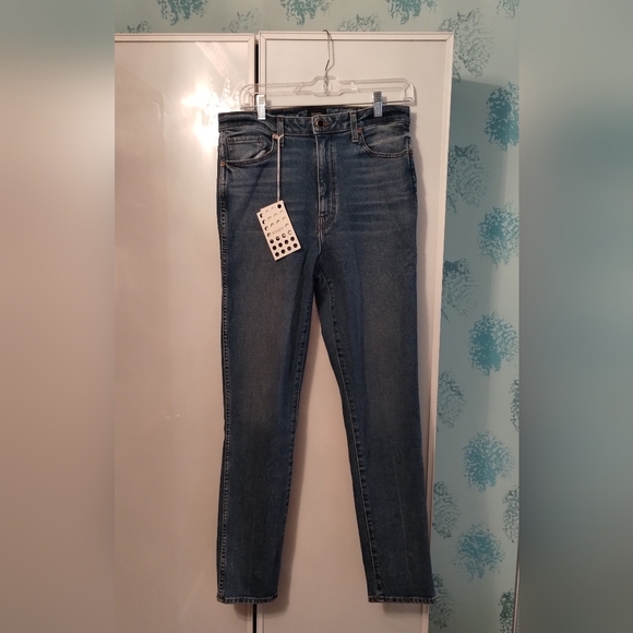 Khaite Vanessa High Rise Straight Jeans Sz 31 - Picture 6 of 14